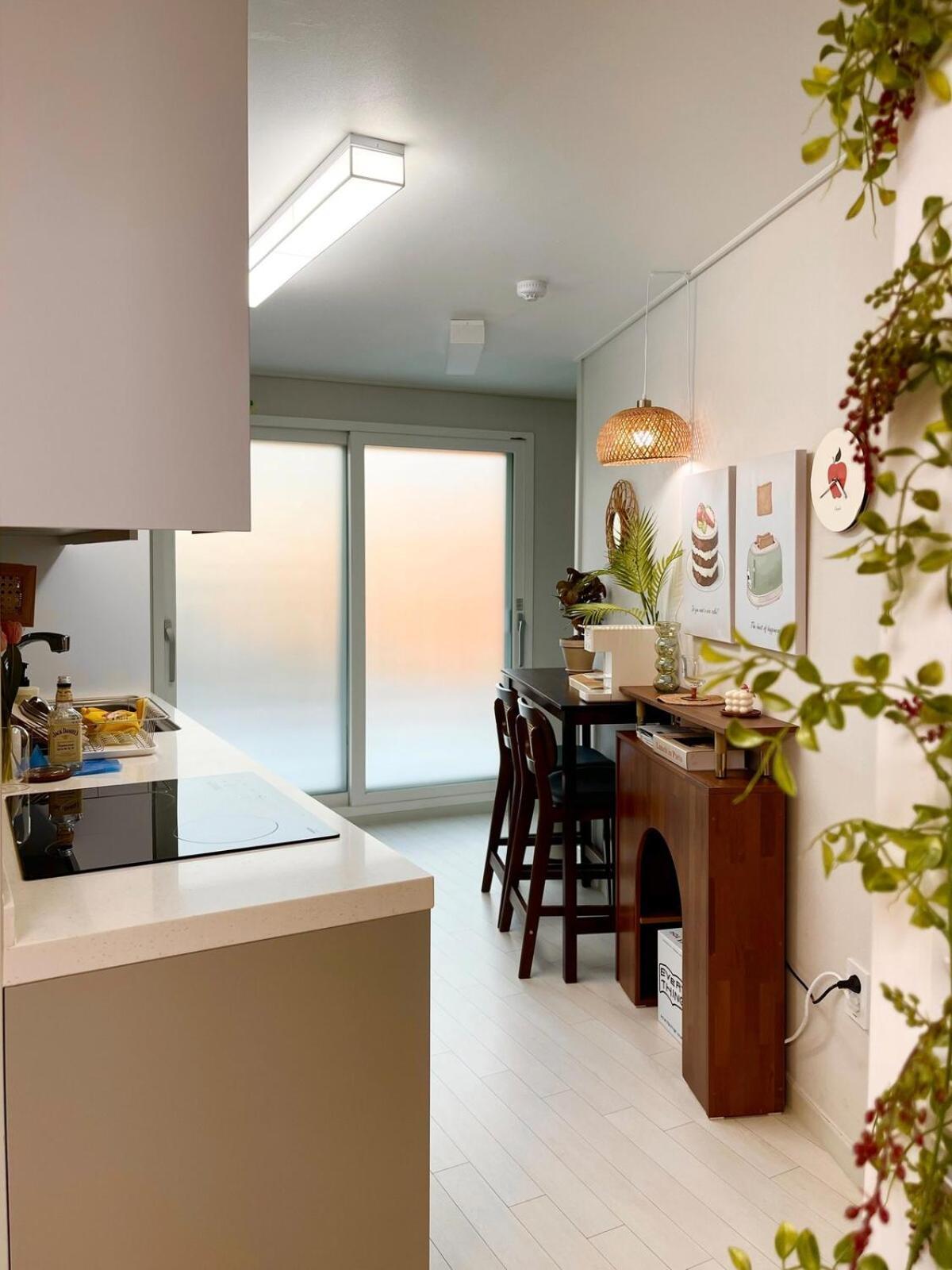 Greensol Stay#cozy House #seoul# Teras #3 Rooms# 2bathrooms Apartment Seoul