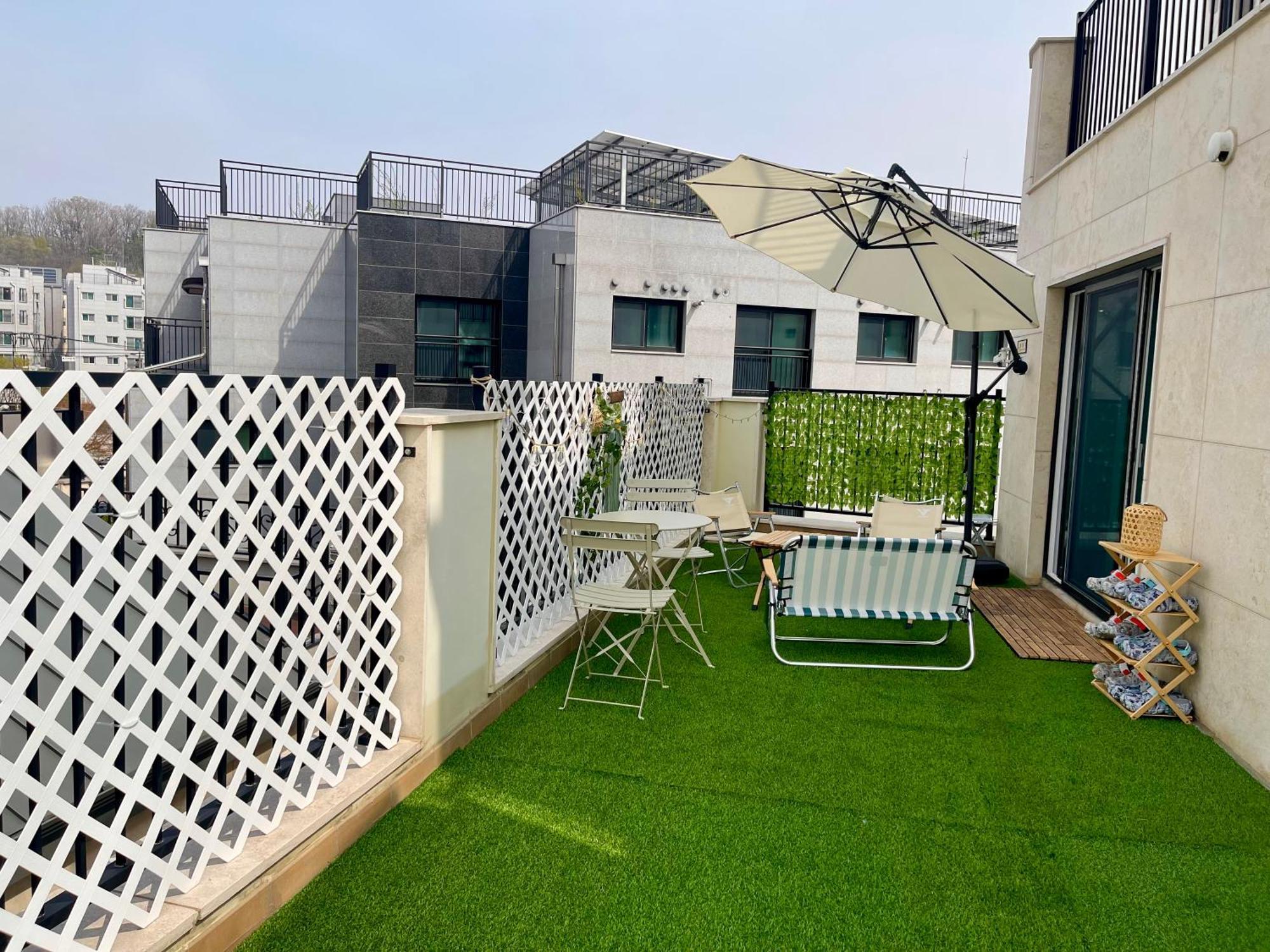 Apartment Greensol Stay#cozy House #seoul# Teras #3 Rooms# 2bathrooms